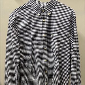Medium Lacoste dress shirt. Never worn. Tags still on